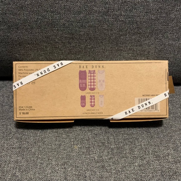 Rae Dunn Mommy & Me Christmas Sock Set - Picture 4 of 5